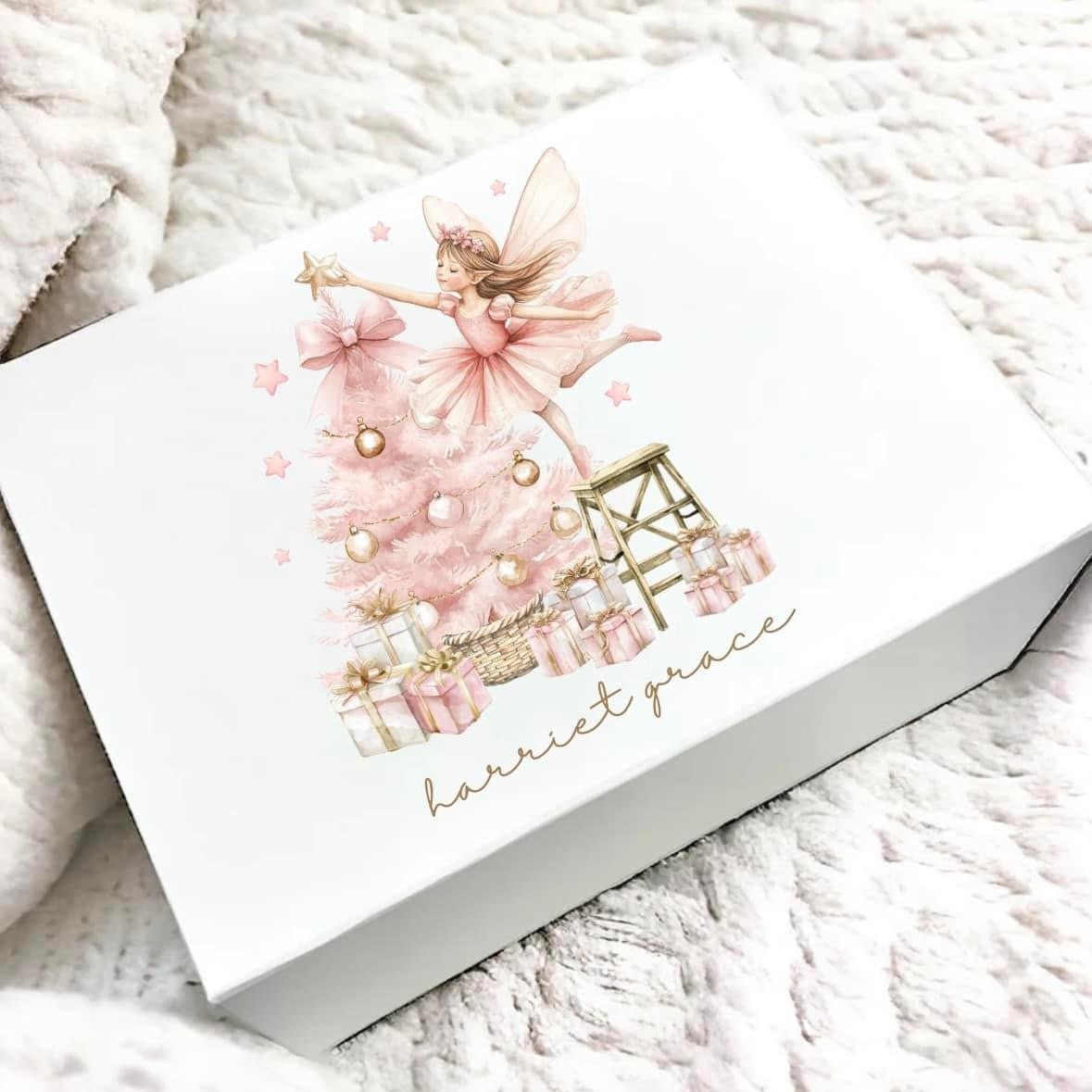 Personalised Christmas Eve Box | Kids Christmas Eve Treat Box | Childrens Xmas Eve Presents | Stocking Filler | Christmas Games