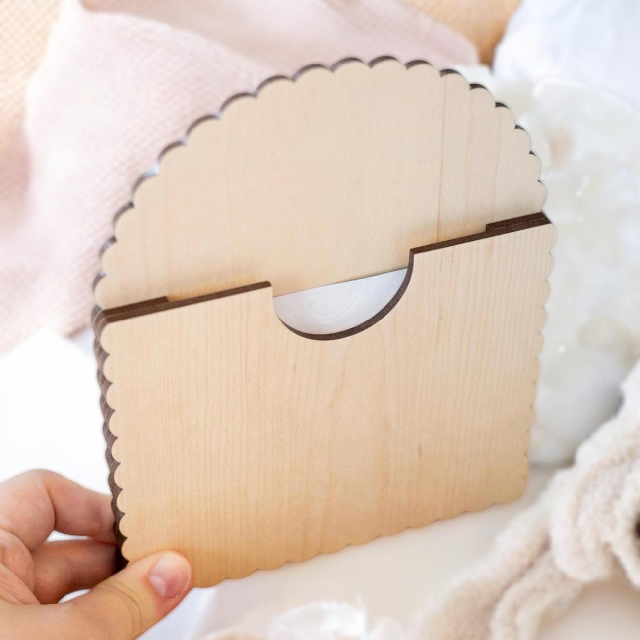 Ultrasound Frame | Pregnancy Announcement | Baby Announcement | Wooden Engraved Baby Gift | Grandma Gift | Ultrasound Scan Gift