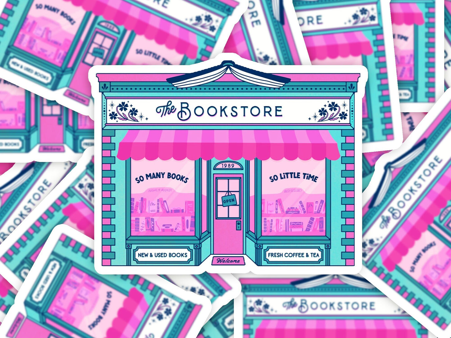 Bookish Sticker | Book Planner Stickers | Book Lover | Bookish Merch | Kindle Stickers | Kindle Decorations | Kindle Accessories