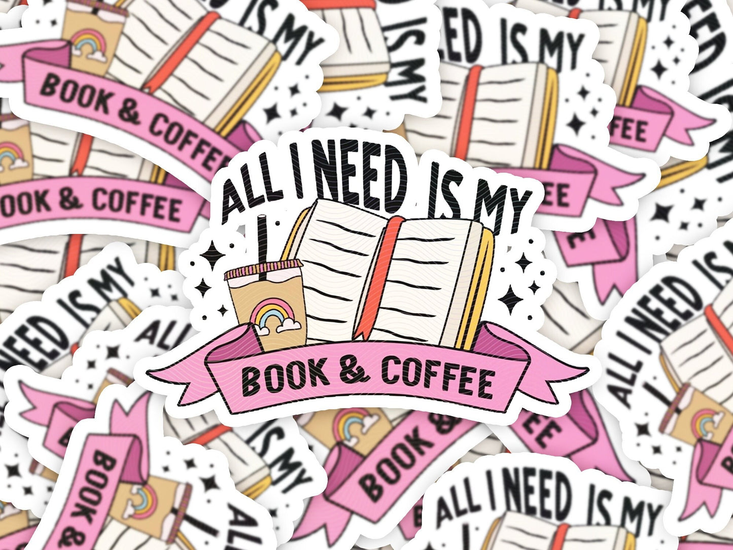 Bookish Sticker | Book Planner Stickers | Book Lover | Bookish Merch | Kindle Stickers | Kindle Decorations | Kindle Accessories