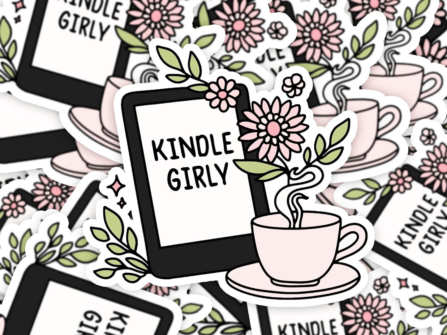 Bookish Sticker | Book Planner Stickers | Book Lover | Bookish Merch | Kindle Stickers | Kindle Decorations | Kindle Accessories