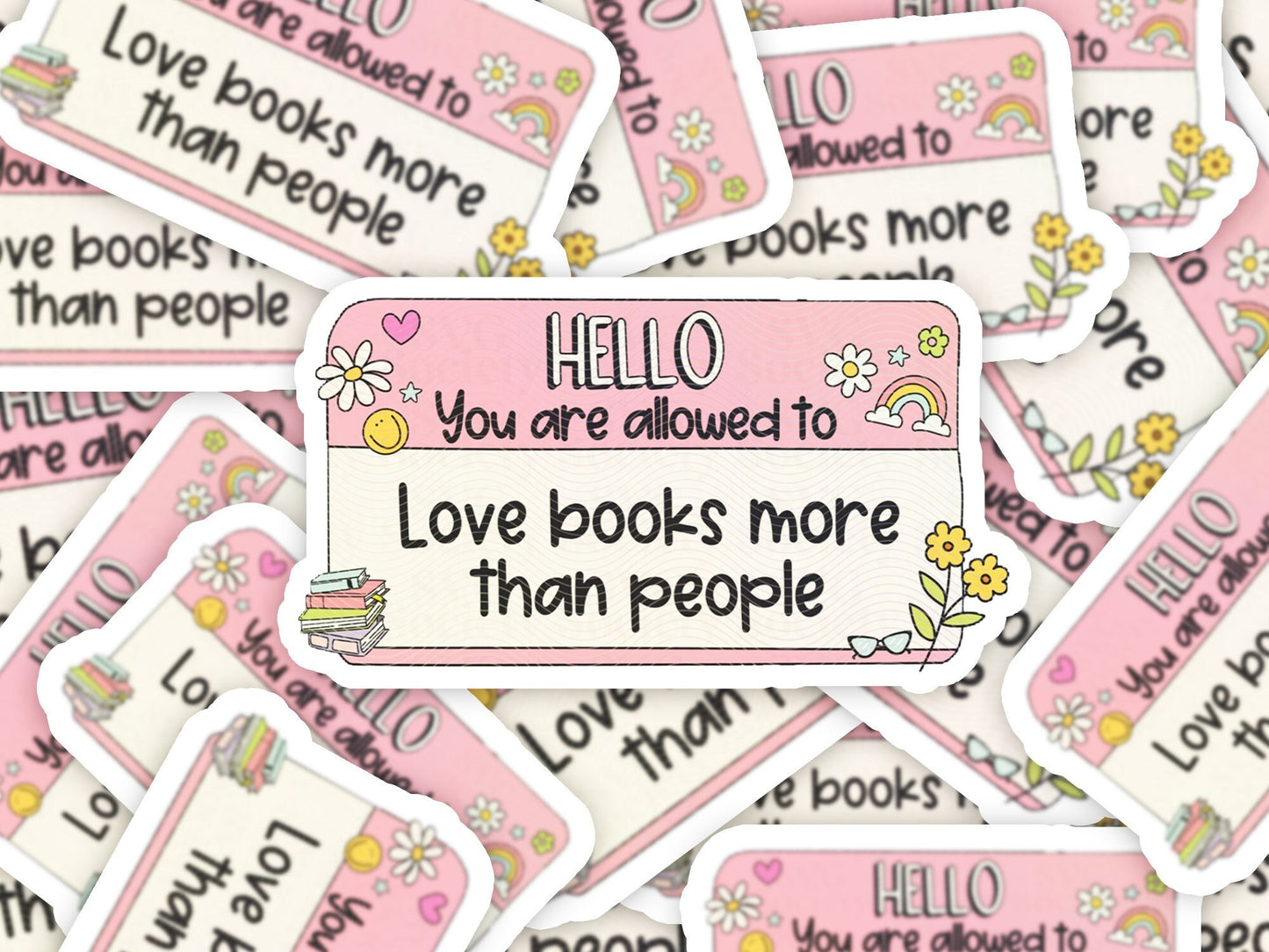 Bookish Sticker | Book Planner Stickers | Book Lover | Bookish Merch | Kindle Stickers | Kindle Decorations | Kindle Accessories