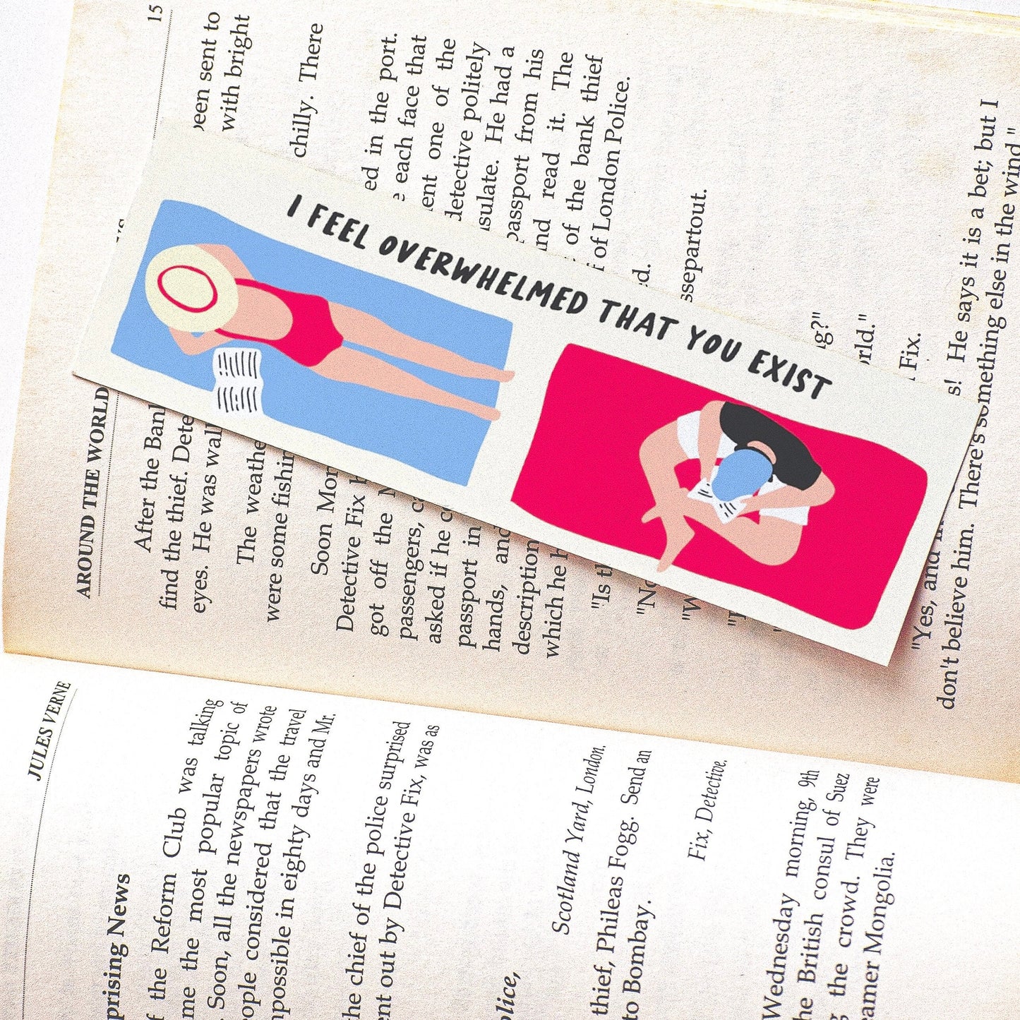 Emily Henry Era Bookmark | Romance Reader Bookmark | People We Meet On Vacation | Bookish Gifts | Emily Henry Bookmarks | Book Lover Gift
