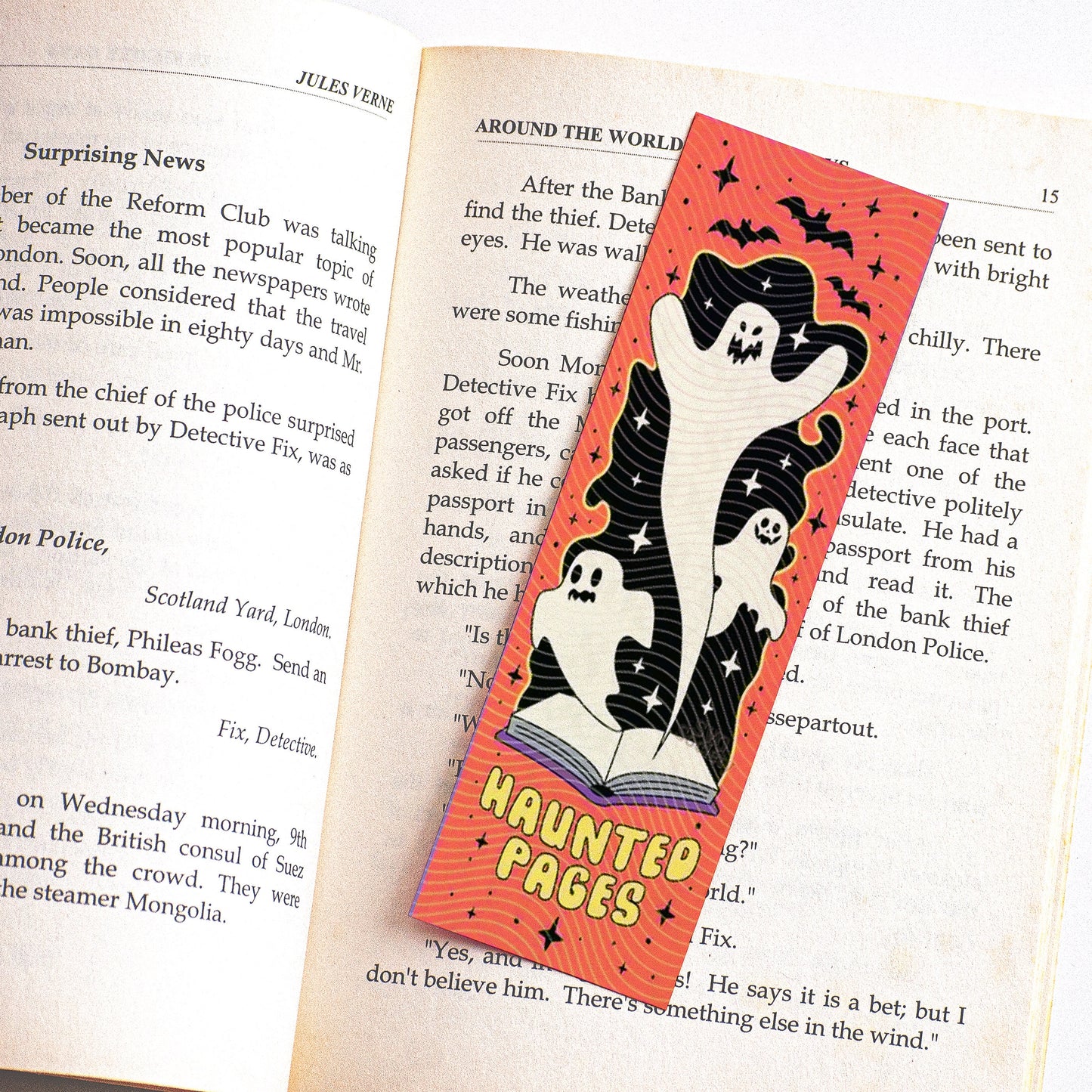 Halloween Bookmark | Book Accessories | Spooky Bookmark Set | Reader Gifts | Witch Bookmark | Double-Sided Laminated Bookmark