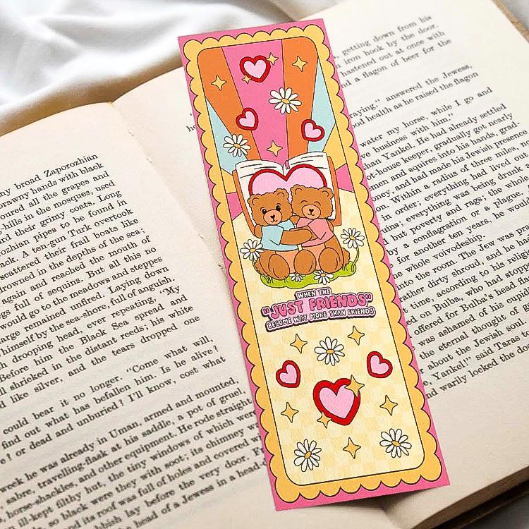 Romance Bookmark | Dark Romance Reader | Sports Romance Book Club | Bookish Gift | Bookmark Voucher | Genre Bookmark | Handmade Bookmark