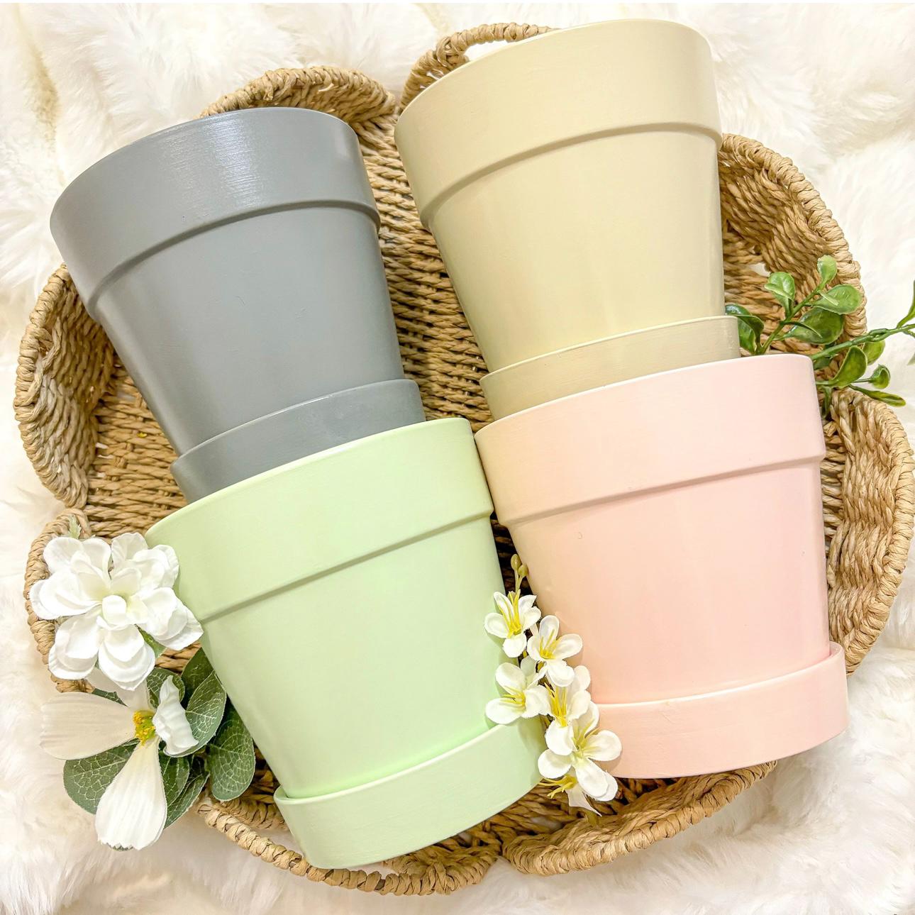 Personalised Mothers Day Flower Pot - Custom Mother's Day Gift - Unique Plant Pot for Mum - Perfect for Granny - Ceramic Pot and Seed Packet