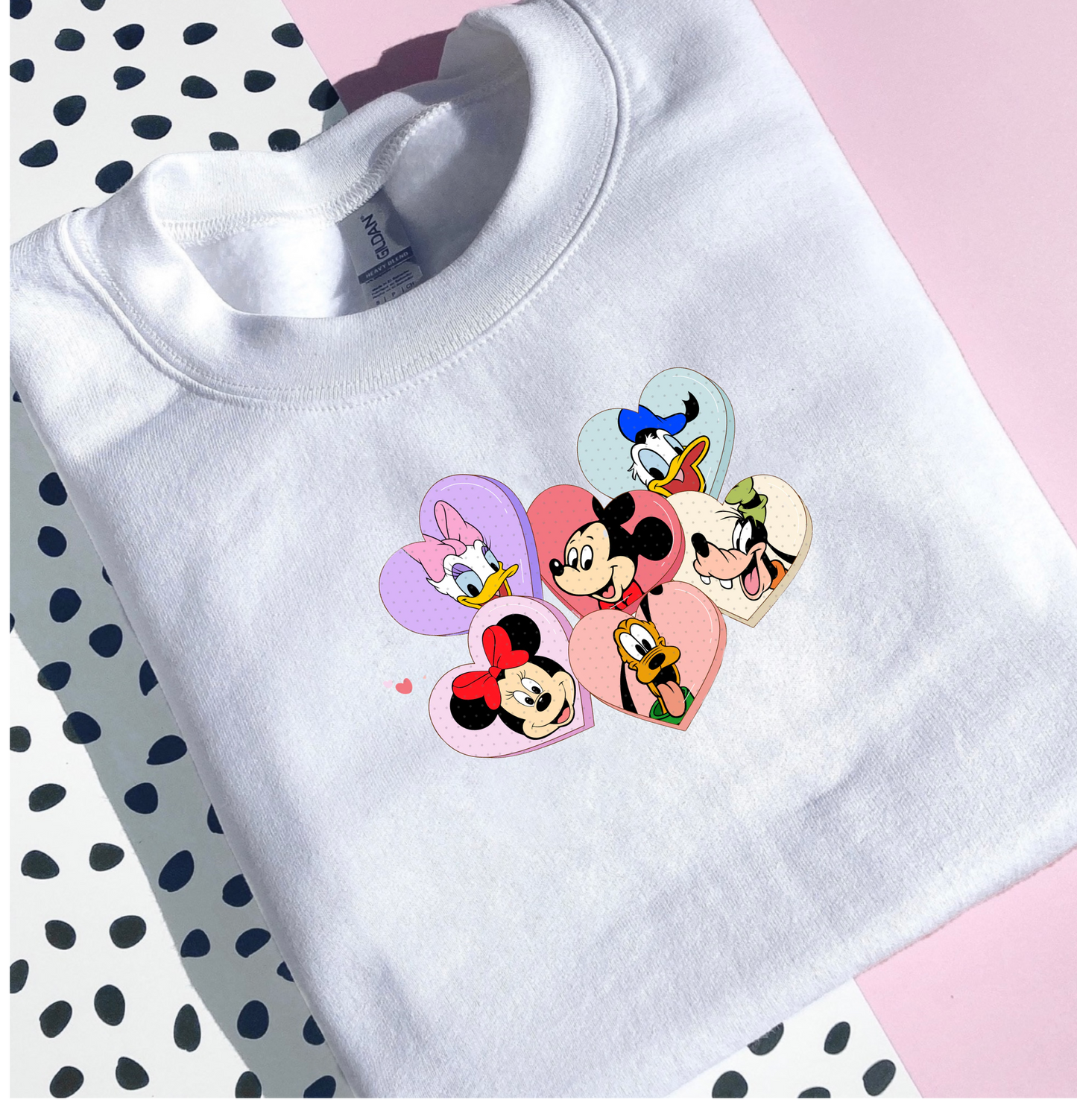 MOUSE PRINTED SWEATSHIRT/HOODIE