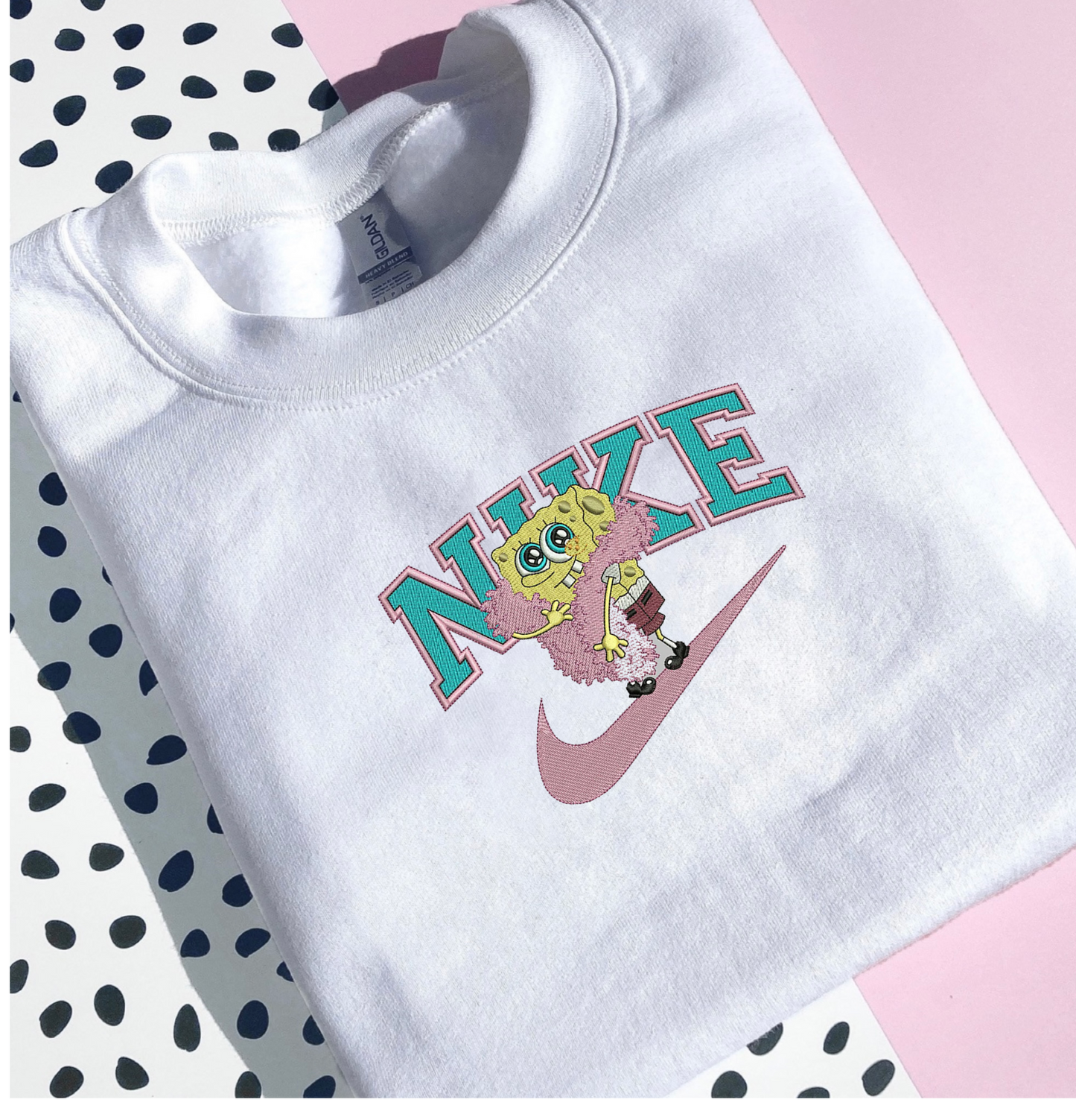 SPONGE EMBROIDERED SWEATSHIRT/HOODIE