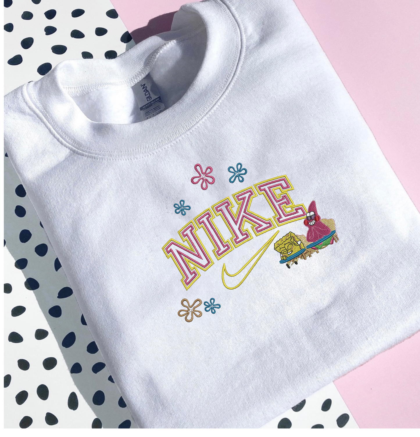 SPONGE EMBROIDERED SWEATSHIRT/HOODIE