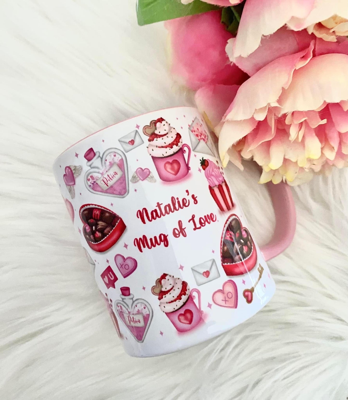 PERSONALISED MUG OF LOVE 11OZ