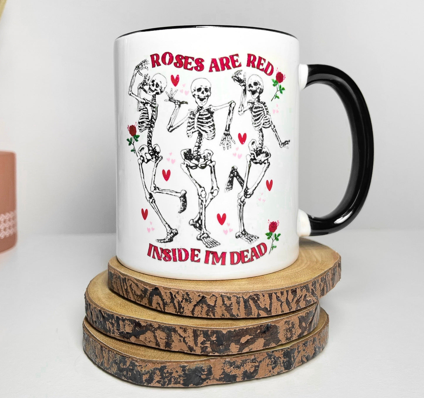 ROSES ARE RED ANTI VALENTINE MUG