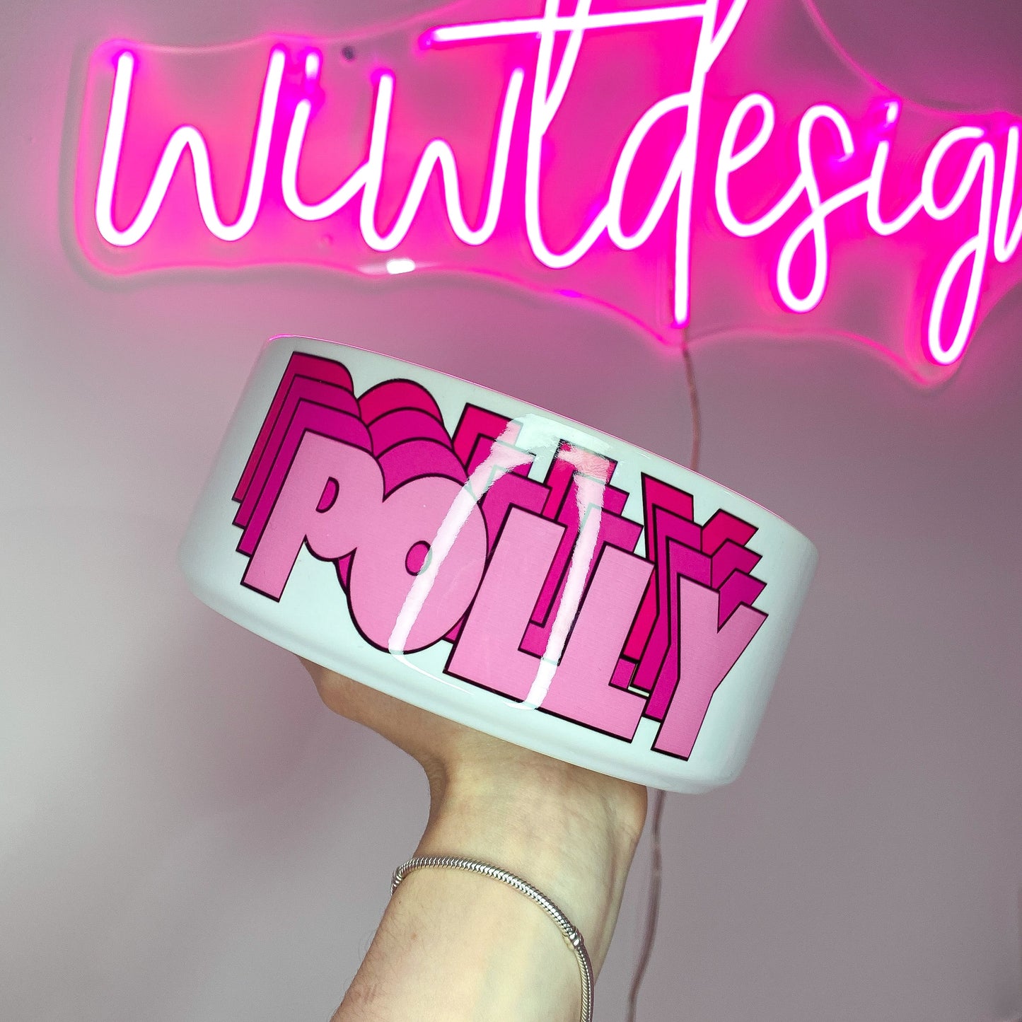 LARGE 'POLLY' DOG BOWL