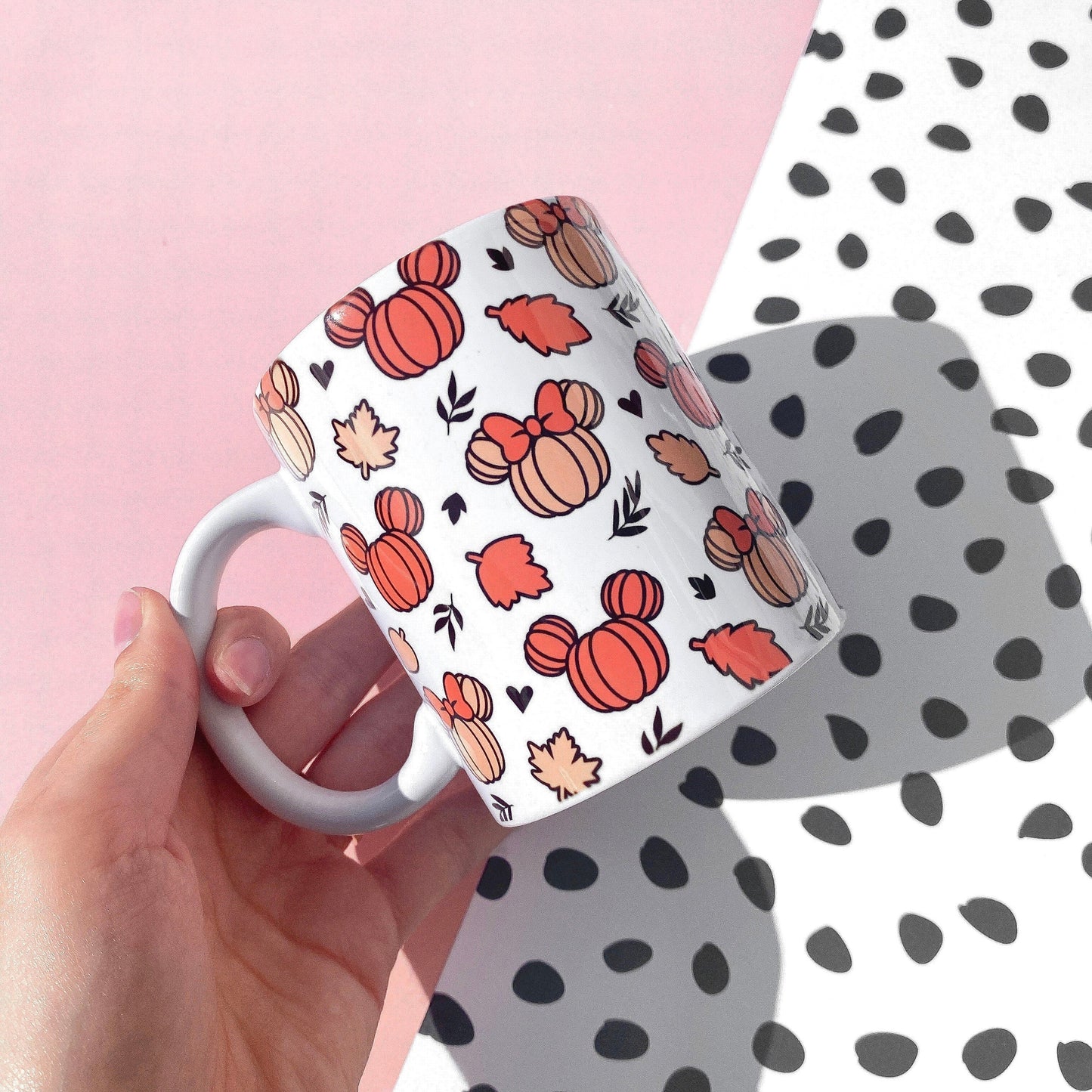 HALLOWEEN MOUSE MUG SET OR SINGLE MUG 11OZ