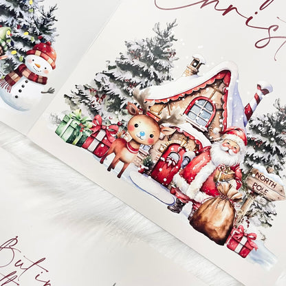 Personalised Christmas Eve Story Booklet | Christmas Eve Box Fillers | Personalised Christmas Book | Stocking Filler | Christmas Eve Box