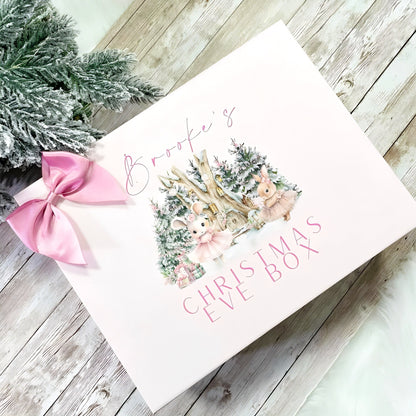 Personalised Christmas Eve Box | Kids Christmas Eve Treat Box | Childrens Xmas Eve Presents | Stocking Filler | Christmas Games