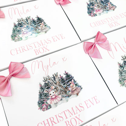 Personalised Christmas Eve Box | Kids Christmas Eve Treat Box | Childrens Xmas Eve Presents | Stocking Filler | Christmas Games