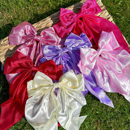 Personalised Concert Hair Bow | Large Hair Bow | Swift-ie Gift| Eras Gift | Short N Sweet Tour | Concert Accessories | Event Hair Bow