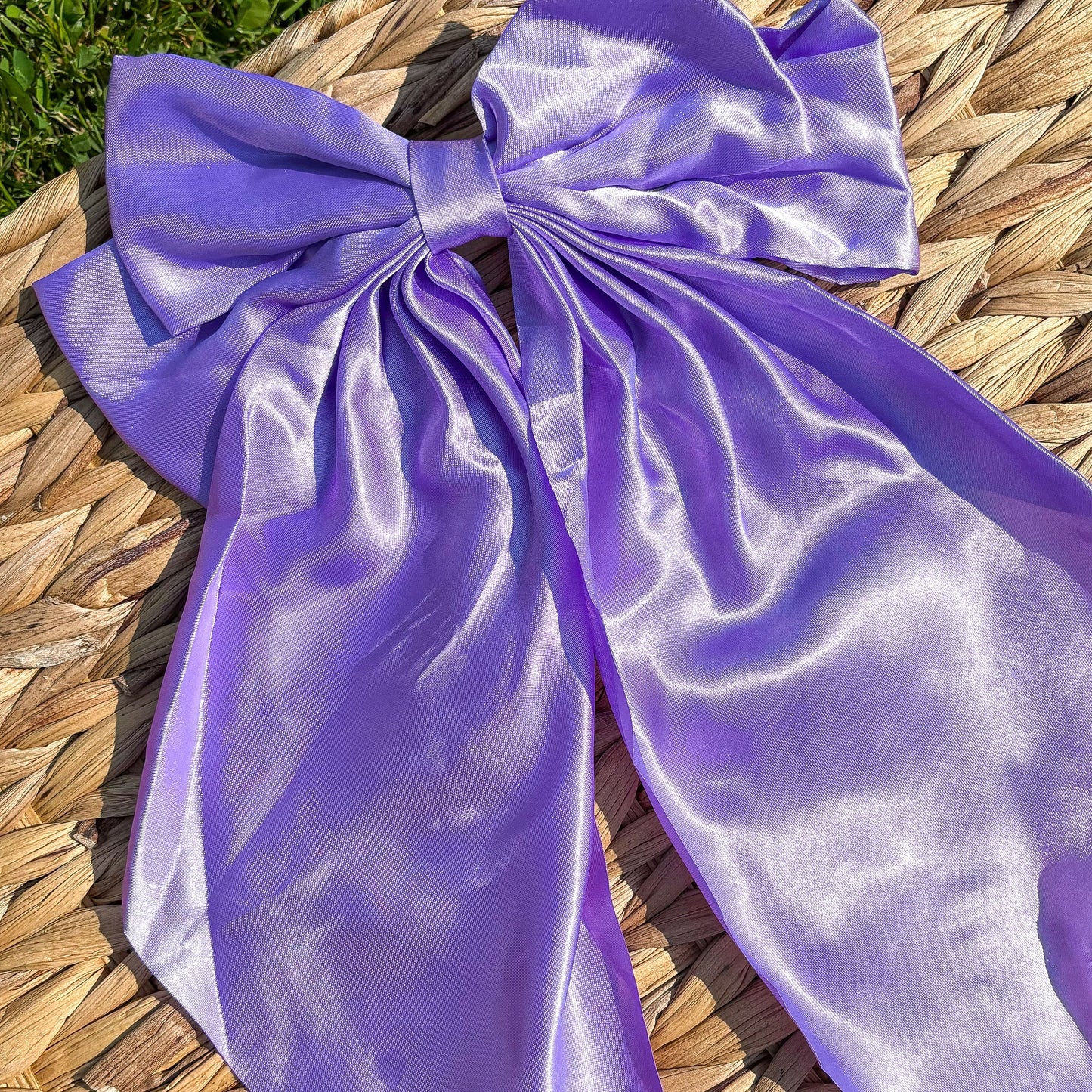 Personalised Concert Hair Bow | Large Hair Bow | Swift-ie Gift| Eras Gift | Short N Sweet Tour | Concert Accessories | Event Hair Bow