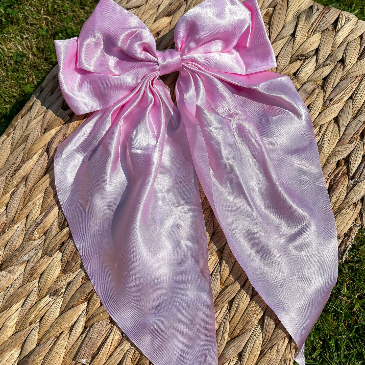 Personalised Concert Hair Bow | Large Hair Bow | Swift-ie Gift| Eras Gift | Short N Sweet Tour | Concert Accessories | Event Hair Bow