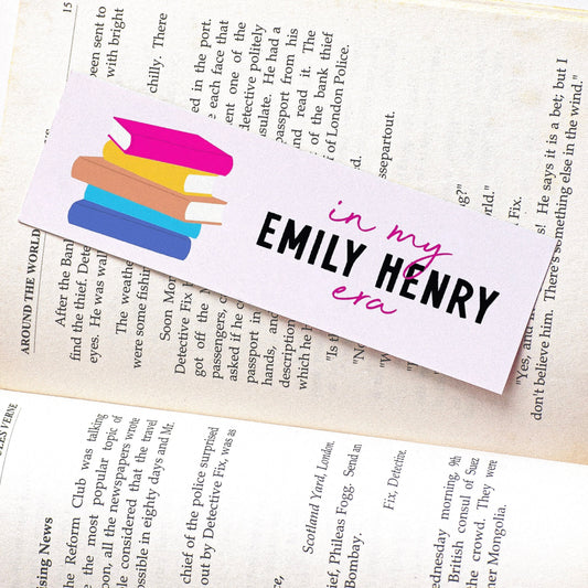 Emily Henry Era Bookmark | Romance Reader Bookmark | People We Meet On Vacation | Bookish Gifts | Emily Henry Bookmarks | Book Lover Gift