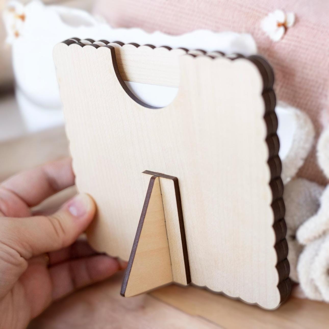 Ultrasound Frame | Pregnancy Announcement | Baby Announcement | Wooden Engraved Baby Gift | Grandma Gift | Ultrasound Scan Gift