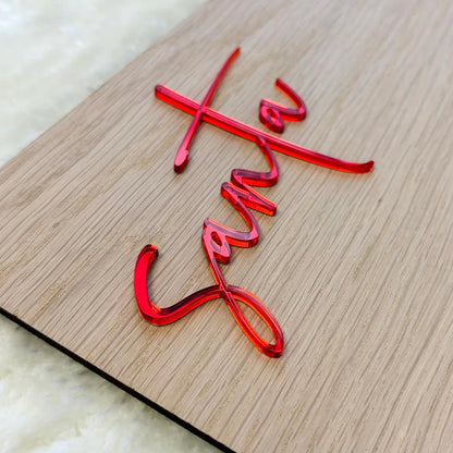 Personalised Christmas Treat Board Santa | Christmas Eve Father Christmas | Santa Treat Plate Christmas | Dear Santa Board