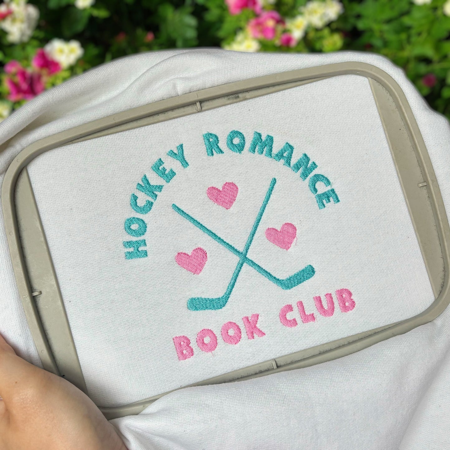 Book Lover Embroidered Sweatshirt Hoodie | Unisex Sweater | Bookish Gifts | Hockey Romance | Tote Bag | Bookish Jumper | Bookish Merch