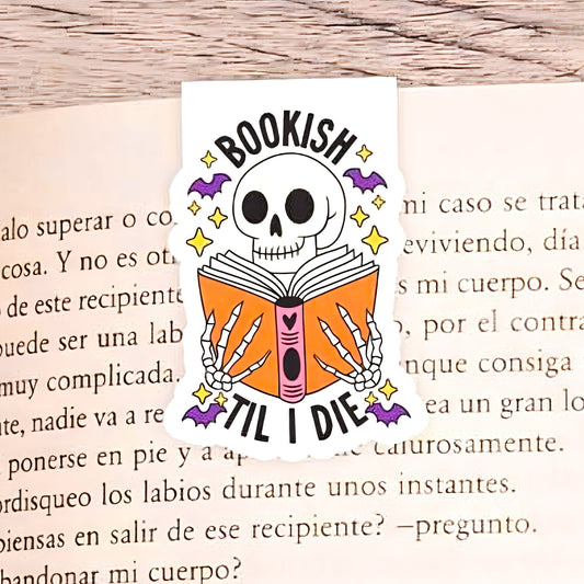 Halloween Magnetic Bookmark | Page Saver | Cute Design Book | Flower Bookmarks | Book Lovers Gift | Personalised Bookmark | Cute Bookmark