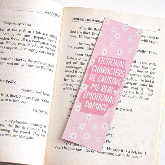 Girly Bookmark | Book Lover Gift | Glitter Bookmark | Secret Santa Gift | Bookish Gift | Romance Era Bookmark | Bookish Accessory