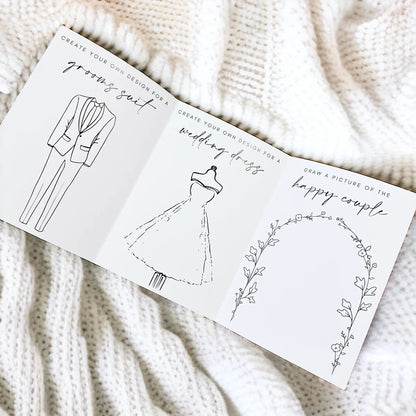 Personalised Kids Wedding Activity Booklet | Kids Wedding Favours | Kids and Toddler Wedding Colouring Book | A5 Book