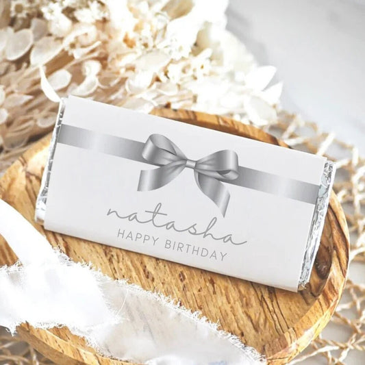 Personalised Chocolate Bar Wrapper | Any Occasion | Teacher Present | Bridesmaid Proposal Gift | Personalised Wrapper | Celebration Gift