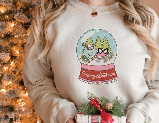 Christmas Printed Sweatshirt Hoodie | Unisex Sweater | Bookish Gifts | Hockey Romance | Tote Bag | Bookish Jumper | Bookish Merch