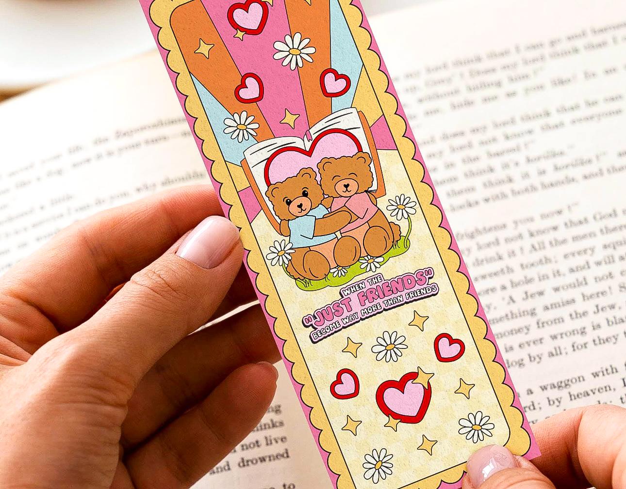 Romance Bookmark | Dark Romance Reader | Sports Romance Book Club | Bookish Gift | Bookmark Voucher | Genre Bookmark | Handmade Bookmark