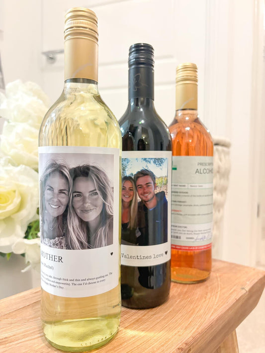 Personalised Wine Bottle Label | Prescription Wine Label | Wine Bottle | Happy Mother's Day | Mother's Day Gift | Keepsake Gift For Her