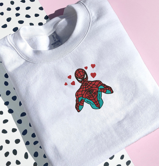 SPIDER LOVE INSPIRED SWEATSHIRT/HOODIE