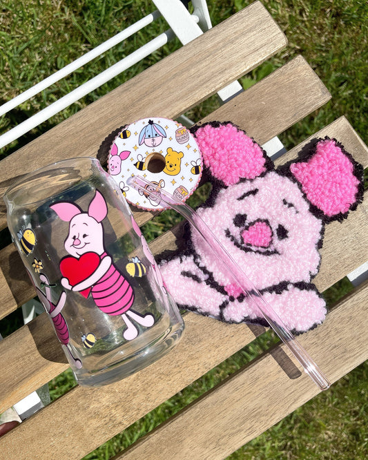 SPRING PIG 16OZ GLASS CAN