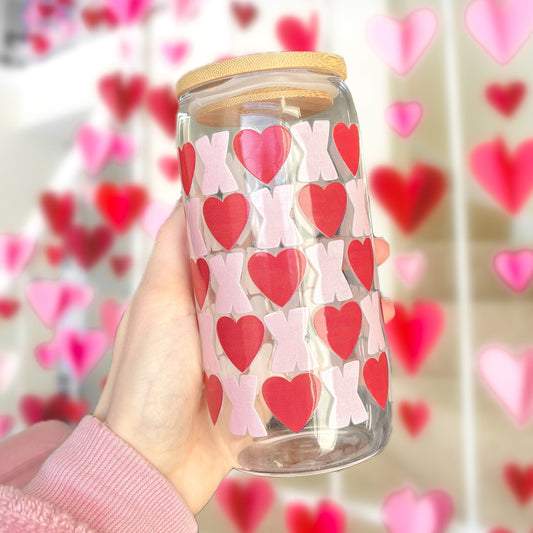 XO 16OZ GLASS CAN