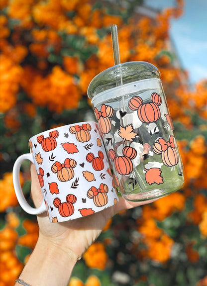 AUTUMN LEAF DOME GLASS