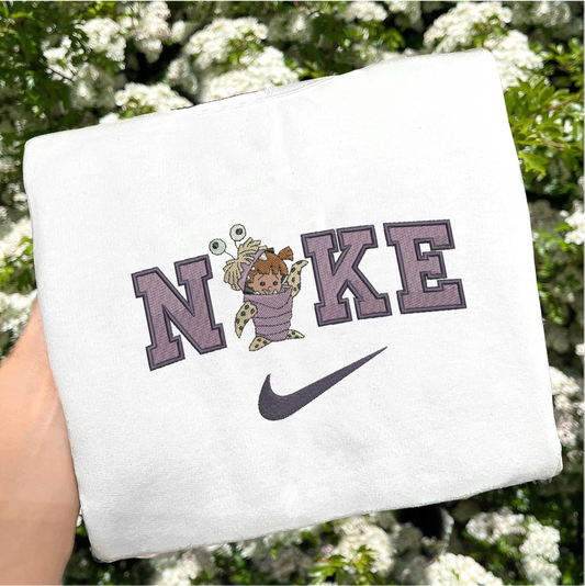 BOO EMBROIDERED SWEATSHIRT/HOODIE