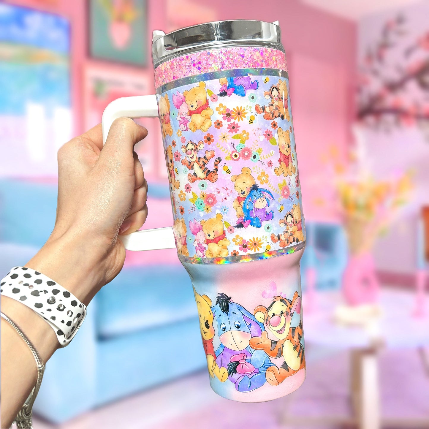 40OZ HONEY BEAR TUMBLER