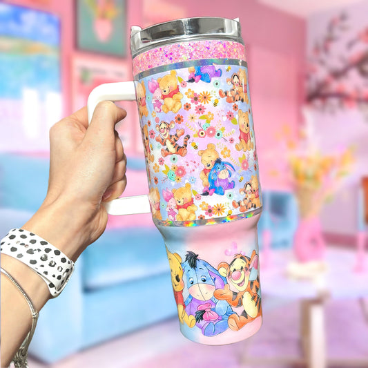 40OZ HONEY BEAR TUMBLER