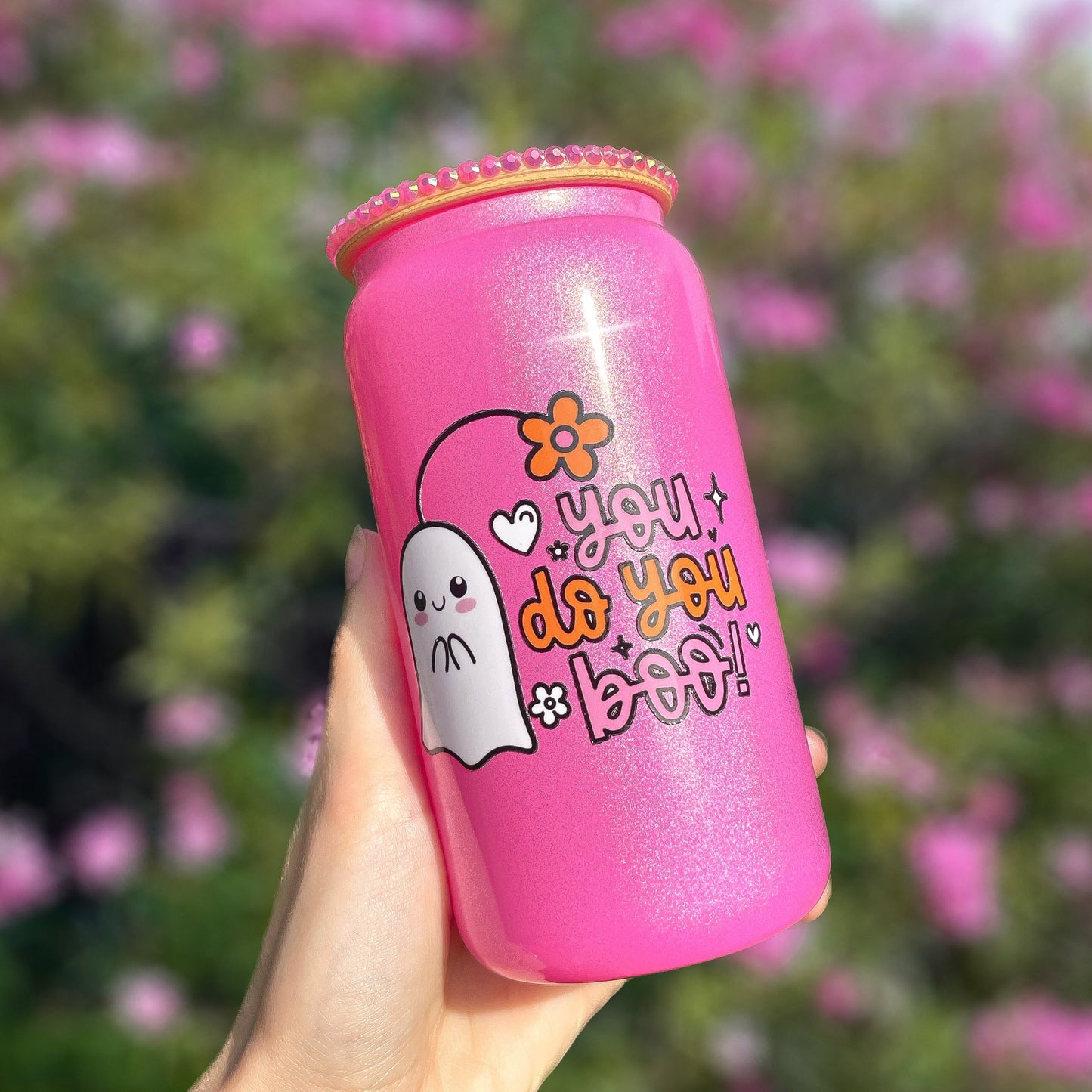 YOU DO YOU BOO 16OZ GLASS CAN