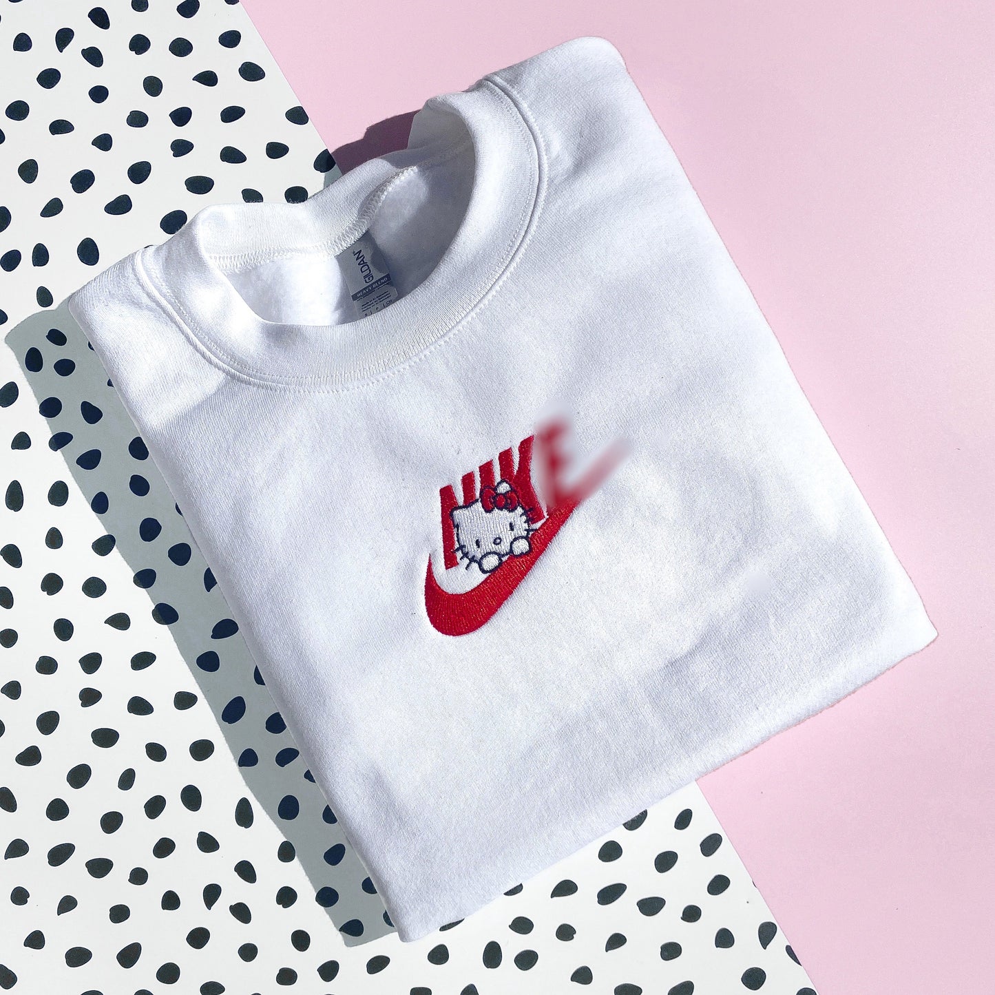 CARTOON CAT INSPIRED CREWNECK/HOODIE