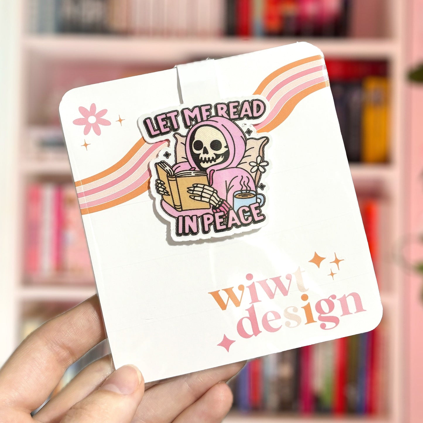 SPOOKY MAGNETIC BOOKMARK