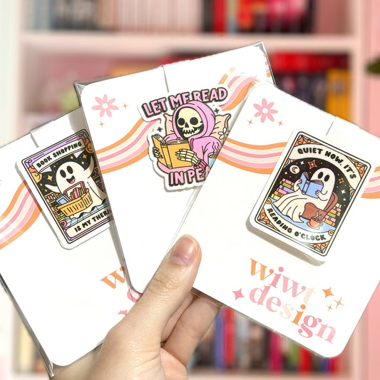 SPOOKY MAGNETIC BOOKMARK