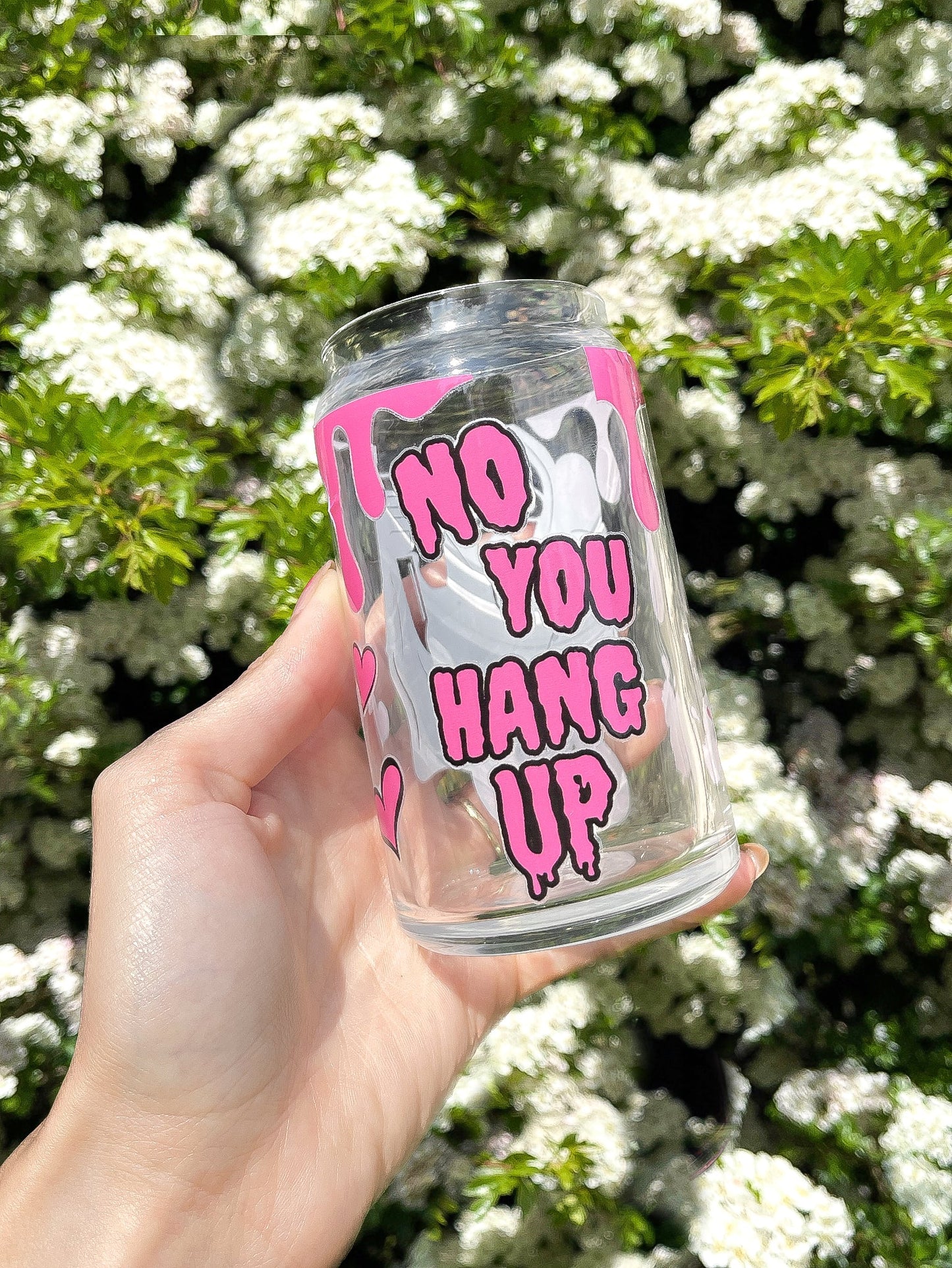 SCREAM GHOST FACE GLASS CAN