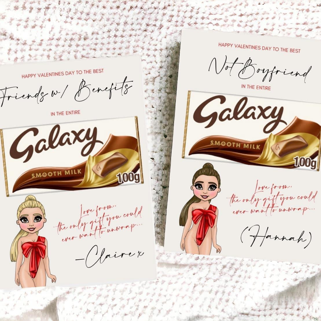 PERSONALISED VALENTINES GALAXY BOARD