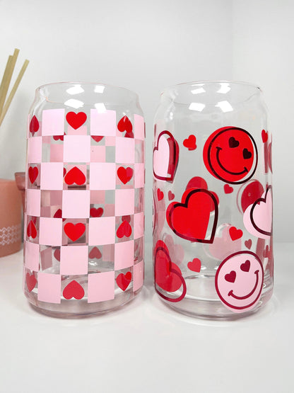 VALENTINES CAN GLASS COLLECTION