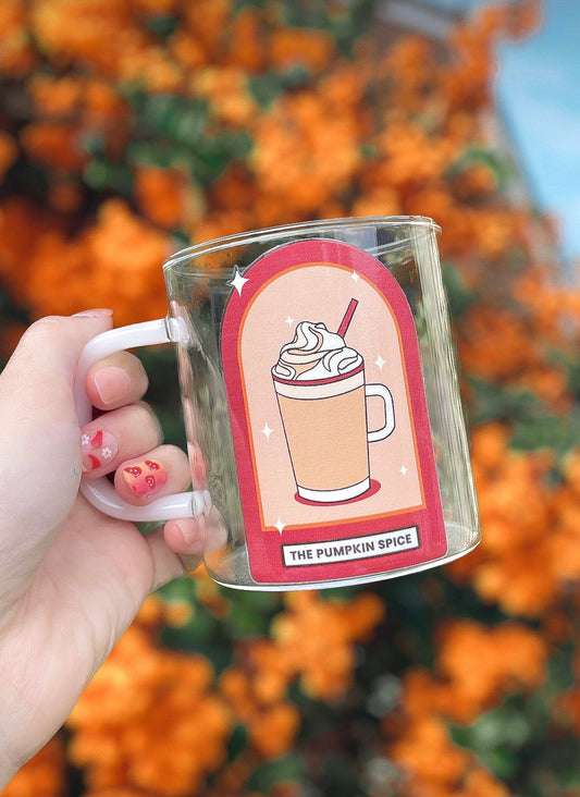 THE PUMPKIN SPICE GLASS MUG