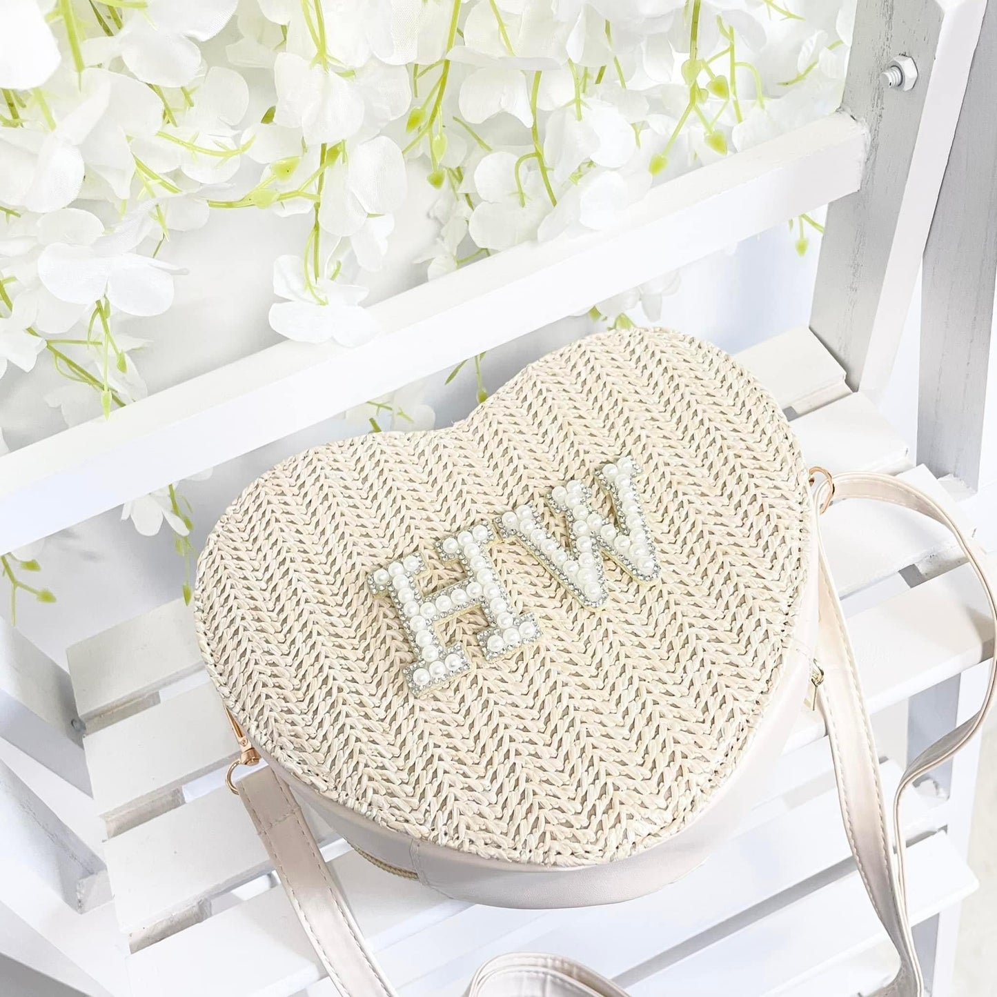 PERSONALISED LOVE HEART BAG